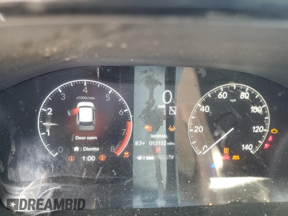 2024 Honda CR-V EX-L with VIN 2HKRS3H76RH324865, listed as a Copart auction lot 53109965 with 12,152 mi miles and Salvage Title. Bid and sale history available at DreamBid. Image 9.