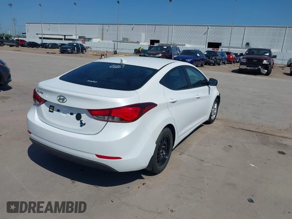 2015 Hyundai Elantra SE with VIN 5NPDH4AE2FH643201, listed as a IAAI auction lot 41966045 with 134,175 mi miles and . Bid and sale history available at DreamBid. Image 4.