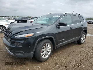 2014 Jeep Cherokee Limited z VIN 1C4PJMDS4EW151281, wystawiony jako Copart lot #55448565 z przebiegiem 159 841 mil mil oraz Szkoda całkowita • Salvage title. Historia ofert i sprzedaży dostępna na DreamBid. Obrazek 1.