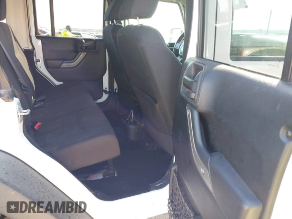 2014 Jeep Wrangler Unlimited Sport with VIN 1C4BJWDG2EL100591, listed as a IAAI auction lot 41578357 with 155,929 mi miles and . Bid and sale history available at DreamBid. Image 8.