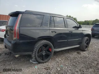 2015 Cadillac Escalade Luxury with VIN 1GYS4BKJ8FR289058, listed as a Copart auction lot 65924294 with 165,973 mi miles and Clean Title. Bid and sale history available at carsss.com. Image 3.