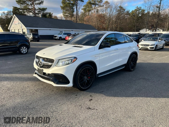 2018 Mercedes-Benz GLE 63 S AMG with VIN 4JGED7FB5JA090605, listed as a Copart auction lot 83490144 with 72,270 mi miles and Clean title. Bid and sale history available at DreamBid. Image 1.