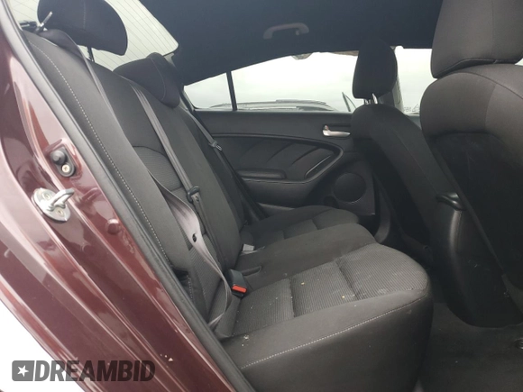 2017 Kia Forte LX with VIN 3KPFK4A72HE096420, listed as a Copart auction lot 53404755 with 164,743 mi miles and Salvage Title. Bid and sale history available at carsss.com. Image 10.