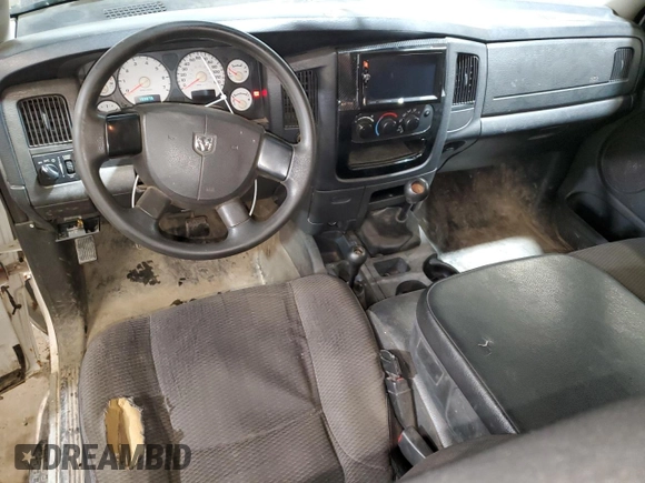 2005 Dodge 2500 SLT with VIN 3D7KS28D05G812137, listed as a Copart auction lot 55090195 with 133,075 mi miles and Clean Title. Bid and sale history available at carsss.com. Image 8.