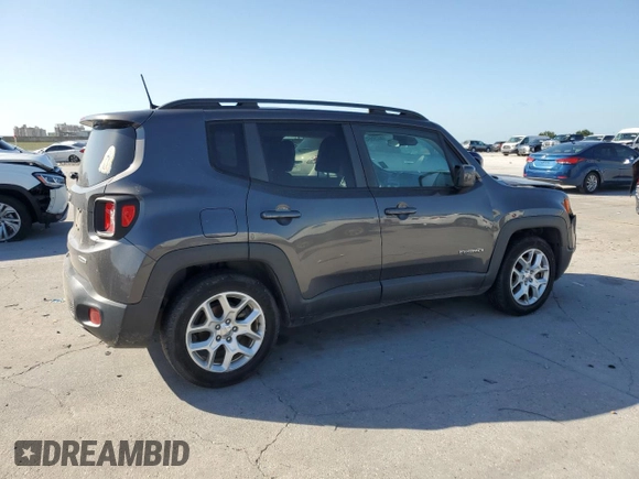 2018 Jeep Renegade Latitude with VIN ZACCJABB7JPJ43311, listed as a Copart auction lot 63396845 with 86,411 mi miles and Salvage title. Bid and sale history available at DreamBid. Image 3.