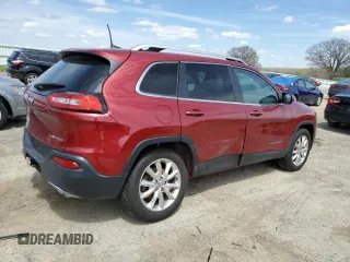 2016 Jeep Cherokee Limited z VIN 1C4PJMDS8GW121591, wystawiony jako Copart lot #54818085 z przebiegiem 108 625 mil mil oraz Czysty tytuł • Clean title. Historia ofert i sprzedaży dostępna na DreamBid. Obrazek 3.