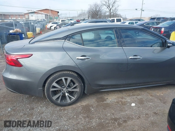 2018 Nissan Maxima SV with VIN 1N4AA6APXJC403697, listed as a IAAI auction lot 41391925 with 81,540 mi miles. Bid and sale history available at carsss.com. Image 13.