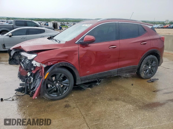 2025 Buick Encore GX Sport Touring with VIN KL4AMDSL9SB088491, listed as a Copart auction lot 54571495 with 15,101 mi miles and Salvage title. Bid and sale history available at DreamBid. Image 1.