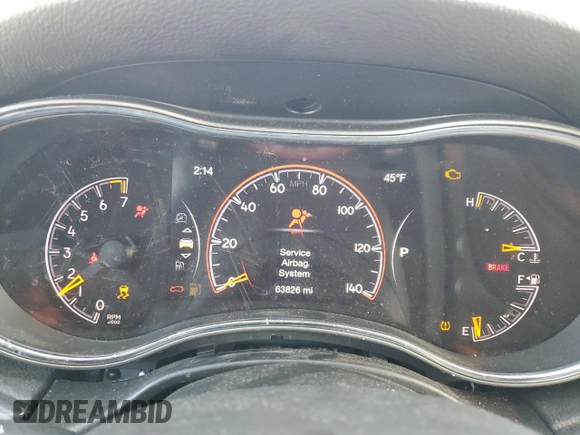 2019 Jeep Grand Cherokee Laredo E with VIN 1C4RJFAG5KC720253, listed as a Copart auction lot 42798215 with 63,826 mi miles and Salvage Title. Bid and sale history available at carsss.com. Image 9.