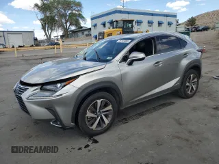 2021 Lexus NX 300h z VIN JTJGJRDZ9M2164377, wystawiony jako Copart lot #55163065 z przebiegiem 86 119 mil mil oraz Szkody całkowita. Historia ofert i sprzedaży dostępna na DreamBid. Obrazek 1.
