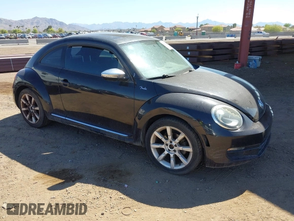 2013 Volkswagen Beetle 2.5L with VIN 3VWJP7ATXDM679115, listed as a IAAI auction lot 42212965 with Not Provided miles and . Bid and sale history available at DreamBid. Image 1.