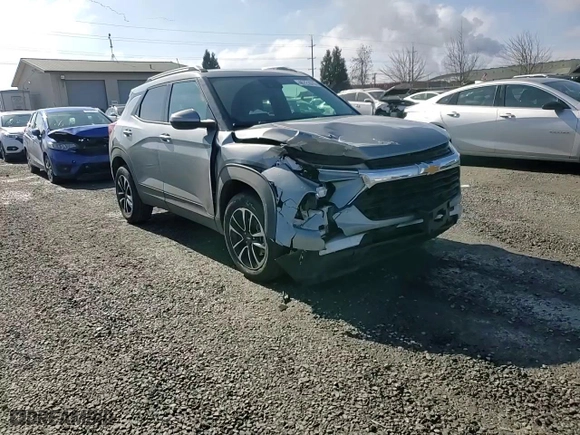 2024 Chevrolet TrailBlazer LT with VIN KL79MRSLXRB030404, listed as a Copart auction lot 46721075 with 7,910 mi miles and Salvage Title. Bid and sale history available at carsss.com. Image 12.