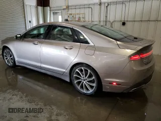 2019 Lincoln MKZ Reserve I with VIN 3LN6L5C92KR629623, listed as a Copart auction lot 51286105 with 59,295 mi miles and Salvage title. Bid and sale history available at DreamBid. Image 2.