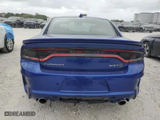2021 Dodge Charger SRT Hellcat Widebody with VIN 2C3CDXL98MH668185, listed as a Copart auction lot 47751065 with 38,756 mi miles and Salvage Title. Bid and sale history available at carsss.com. Image 6.