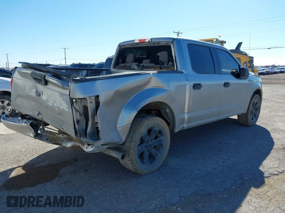2020 Ford F-150 XL with VIN 1FTEW1C58LFA64029, listed as a IAAI auction lot 38736802 with 92,698 mi miles and . Bid and sale history available at DreamBid. Image 4.