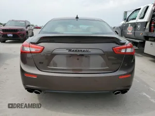 2014 Maserati Ghibli S Q4 with VIN ZAM57RTA6E1085708, listed as a Copart auction lot 53710095 with 110,799 mi miles and Salvage title. Bid and sale history available at DreamBid. Image 6.