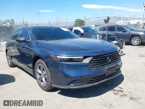 2024 Honda Accord EX with VIN 1HGCY1F3XRA089582, listed as a IAAI auction lot 42695996 with 2,618 mi miles and . Bid and sale history available at DreamBid. Image 1.