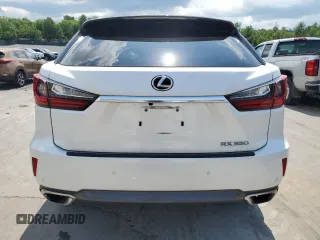 2019 Lexus RX 350 with VIN JTJBZMCA1K2041526, listed as a Copart auction lot 60991095 with 42,644 mi miles and Salvage title. Bid and sale history available at DreamBid. Image 6.