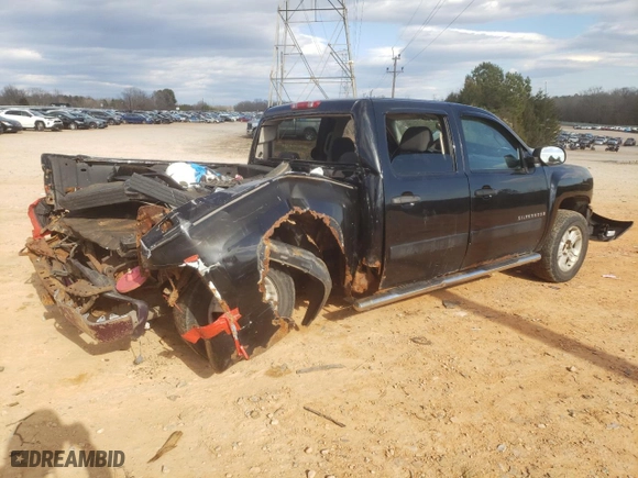 2007 Chevrolet Silverado 1500 LT w/2LT with VIN 3GCEK13M17G556957, listed as a Copart auction lot 41504195 with NaN miles and Salvage Title. Bid and sale history available at carsss.com. Image 3.