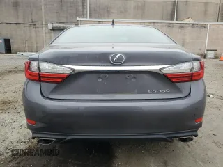 2018 Lexus ES with VIN 58ABK1GG5JU099943, listed as a Copart auction lot 48857195 with 107,687 mi miles and Salvage Title. Bid and sale history available at carsss.com. Image 6.