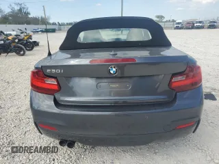 2017 BMW 2 Series 230i with VIN WBA2K9C36H7A26375, listed as a Copart auction lot 47055625 with 62,165 mi miles and Salvage title. Bid and sale history available at DreamBid. Image 6.