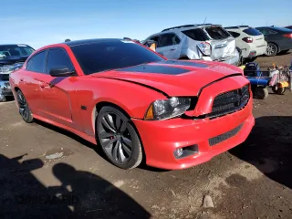 2014 Dodge Charger SRT8 Super Bee with VIN 2C3CDXGJ4EH331244, listed as a Copart auction lot 74016134 with 40,141 mi miles and Non Repairable. Bid and sale history available at carsss.com. Image 4.