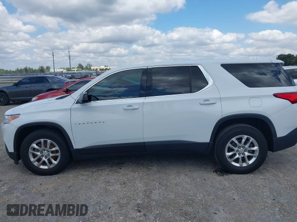2020 Chevrolet Traverse LS with VIN 1GNERFKW5LJ126120, listed as a IAAI auction lot 42003108 with 30,420 mi miles. Bid and sale history available at carsss.com. Image 14.