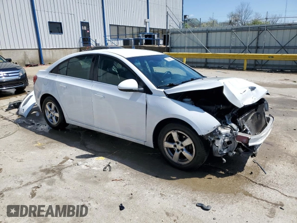 2014 Chevrolet Cruze 2LT with VIN 1G1PE5SB5E7403121, listed as a Copart auction lot 52585715 with 73,497 mi miles and Salvage title. Bid and sale history available at DreamBid. Image 4.