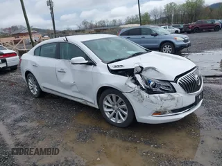 2014 Buick LaCrosse Leather with VIN 1G4GB5G37EF206535, listed as a IAAI auction lot 41968522 with 134,267 mi miles. Bid and sale history available at carsss.com. Image 1.