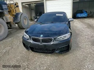 2015 BMW 2 Series M235i with VIN WBA1M1C55FV393797, listed as a Copart auction lot 44534245 with 93,136 mi miles and Salvage Title. Bid and sale history available at carsss.com. Image 14.