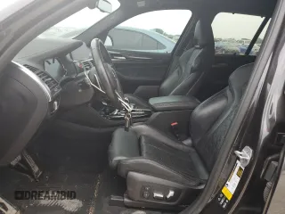 2020 BMW X3 M Competition with VIN 5YMTS0C0XL9B70198, listed as a Copart auction lot 56291694 with 46,040 mi miles and Salvage Title. Bid and sale history available at carsss.com. Image 7.