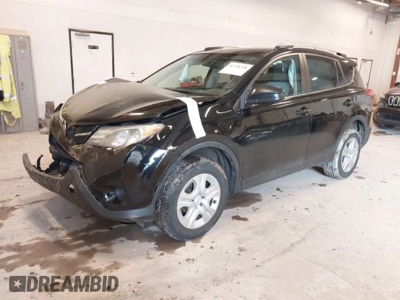 2014 Toyota RAV4 LE with VIN 2T3BFREV0EW132534, listed as a IAAI auction lot 41744336 with 117,832 mi miles and . Bid and sale history available at DreamBid. Image 17.