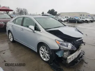 2010 Lexus HS 250h with VIN JTHBB1BAXA2003202, listed as a Copart auction lot 87448764 with 60,974 mi miles and Salvage Title. Bid and sale history available at DreamBid. Image 4.