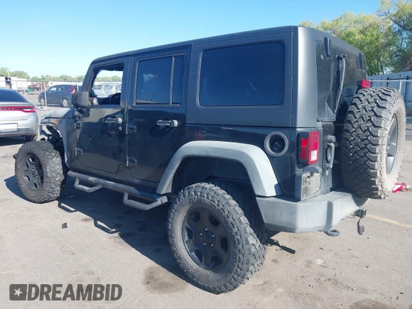 2011 Jeep Wrangler Unlimited Rubicon with VIN 1J4BA6H16BL615945, listed as a IAAI auction lot 42159418 with Not provided miles and . Bid and sale history available at DreamBid. Image 3.