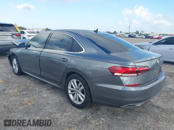 2020 Volkswagen Passat SE with VIN 1VWSA7A32LC011511, listed as a IAAI auction lot 41937873 with 80,362 mi miles and . Bid and sale history available at DreamBid. Image 3.