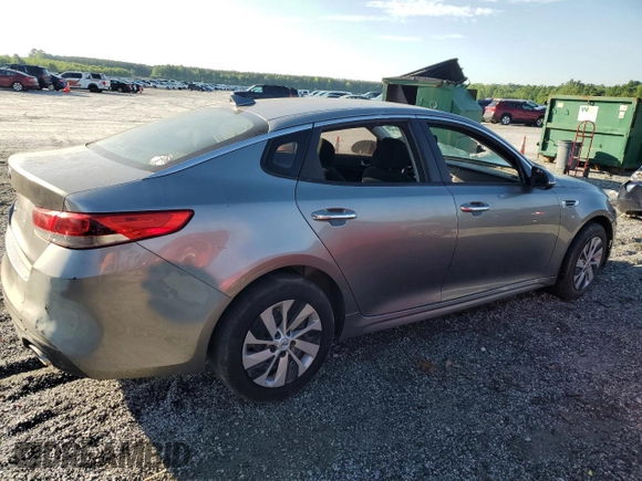 2016 Kia Optima LX with VIN 5XXGT4L34GG099272, listed as a Copart auction lot 54875105 with 120,325 mi miles and Clean Title. Bid and sale history available at carsss.com. Image 3.