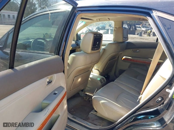 2007 Lexus RX 350 with VIN 2T2GK31U77C018499, listed as a IAAI auction lot 41669635 with 265,064 mi miles. Bid and sale history available at carsss.com. Image 8.