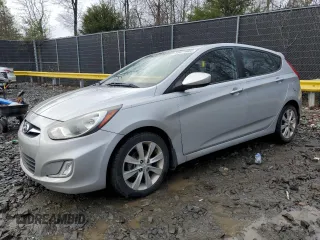 2012 Hyundai Accent SE with VIN KMHCU5AE8CU041123, listed as a Copart auction lot 42913995 with 130,141 mi miles and Non Repairable. Bid and sale history available at carsss.com. Image 1.