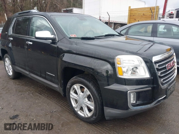 2017 GMC Terrain SLT with VIN 2GKFLUEK2H6339417, listed as a IAAI auction lot 41845633 with 56,084 mi miles. Bid and sale history available at carsss.com. Image 1.