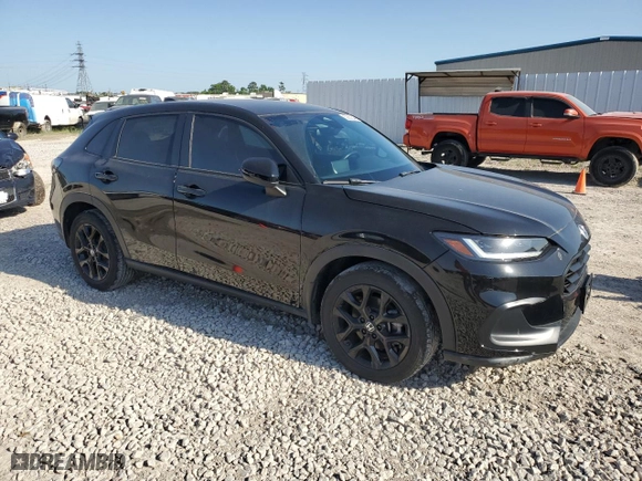 2023 Honda HR-V Sport with VIN 3CZRZ1H56PM712016, listed as a Copart auction lot 52632745 with 12,577 mi miles and Clean Title. Bid and sale history available at carsss.com. Image 4.