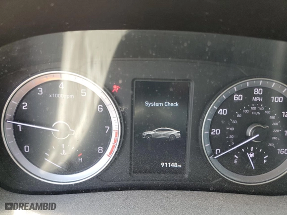 2018 Hyundai Sonata Limited with VIN 5NPE34AF6JH632061, listed as a Copart auction lot 55222434 with 91,148 mi miles and Salvage Title. Bid and sale history available at carsss.com. Image 9.