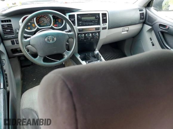 2004 Toyota 4Runner SR5 with VIN JTEBU14R448018046, listed as a Copart auction lot 55977005 with 226,004 mi miles and Salvage title. Bid and sale history available at DreamBid. Image 8.