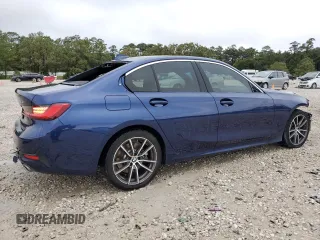 2020 BMW 3 Series 330i with VIN 3MW5R1J04L8B43542, listed as a Copart auction lot 52710145 with 58,597 mi miles and Clean title. Bid and sale history available at DreamBid. Image 3.