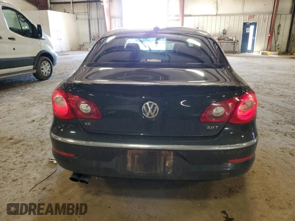 2012 Volkswagen CC Lux Plus with VIN WVWHP7AN1CE508843, listed as a Copart auction lot 51503135 with 162,917 mi miles and Clean title. Bid and sale history available at DreamBid. Image 6.