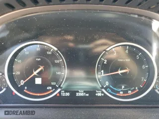 2019 BMW 6 Series 650i with VIN WBA6D4C54KGA01093, listed as a Copart auction lot 61496984 with 23,951 mi miles and Salvage Title. Bid and sale history available at carsss.com. Image 9.