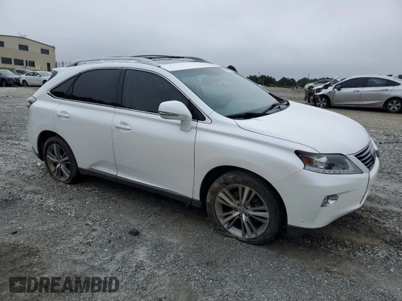 2015 Lexus RX 350 with VIN 2T2ZK1BA4FC179389, listed as a Copart auction lot 58418135 with 97,785 mi miles and Salvage title. Bid and sale history available at DreamBid. Image 4.