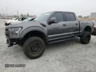 2020 Ford F-150 Raptor with VIN 1FTFW1RG4LFA39156, listed as a Copart auction lot 52204325 with Not Provided miles and Salvage Title. Bid and sale history available at carsss.com. Image 1.