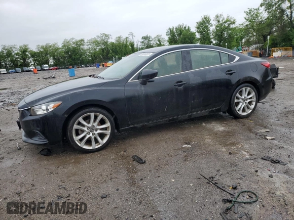 2014 Mazda 6 i Touring with VIN JM1GJ1V56E1106475, listed as a Copart auction lot 55344155 with 86,757 mi miles and Clean Title. Bid and sale history available at DreamBid. Image 1.