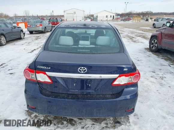2011 Toyota Corolla L with VIN 2T1BU4EE2BC688438, listed as a IAAI auction lot 41591906 with 37,243 mi miles. Bid and sale history available at carsss.com. Image 16.