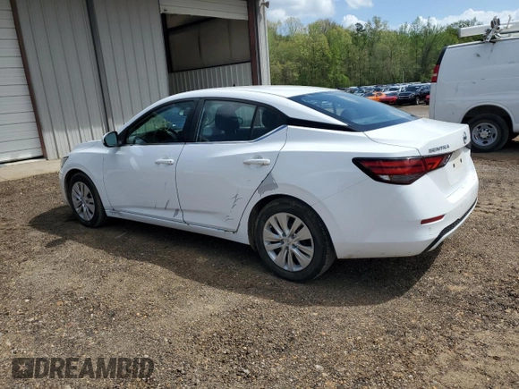 2022 Nissan Sentra S z VIN 3N1AB8BV2NY295222, wystawiony jako Copart lot #51172315 z przebiegiem 68 380 mil mil oraz Czysty tytuł • Clean title. Historia ofert i sprzedaży dostępna na DreamBid. Obrazek 2.